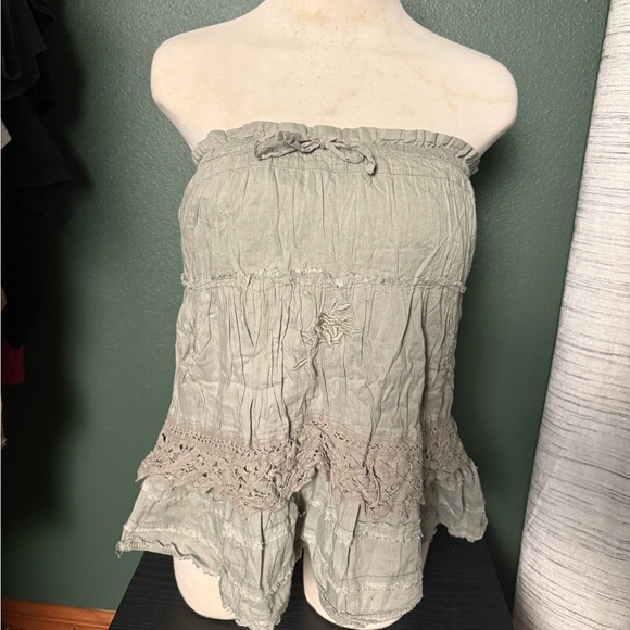 Arizona Jean Company Olive Green Cotton Apparel - Picture 1 of 4